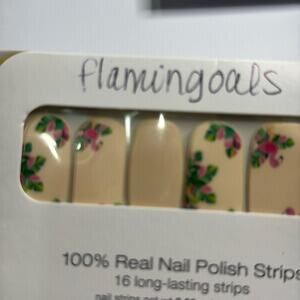 NWT Color Street "Flamin-Goals" Nail Strips